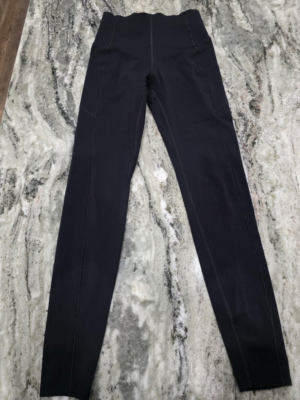 Sweaty Betty Seam Detail Leggings, Black, Size XS